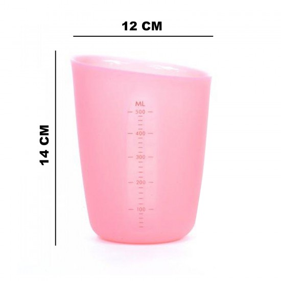 Epoksi Reçine Silikon Beaker Döküm Karıştırma Kabı 500 ML