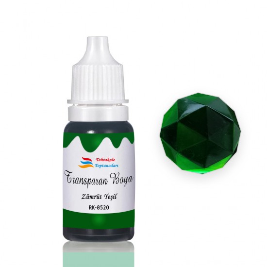 Epoksi Reçine Transparan Boya Pigment Şeffaf Epoksi Boyası 20 ML