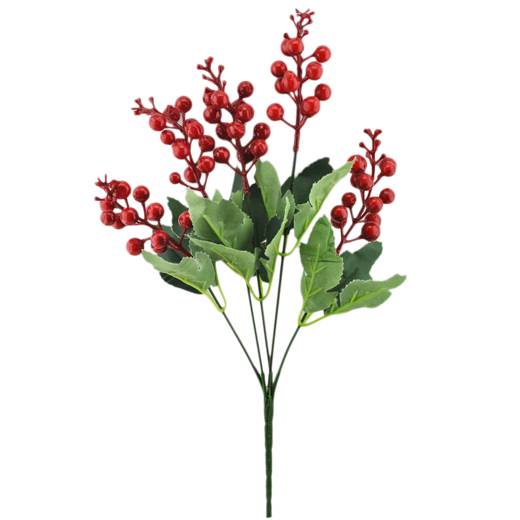 Yapay Çiçek Demeti Kırmızı Tomurçuklu Model - 12,97 TL
