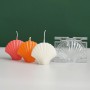 Poli Karbon Sert Plastik Shell Mum Kalıbı Küçük Boy 9,3X7,1 CM