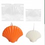 Poli Karbon Sert Plastik Shell Mum Kalıbı Küçük Boy 9,3X7,1 CM