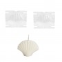 Poli Karbon Sert Plastik Shell Mum Kalıbı Küçük Boy 9,3X7,1 CM