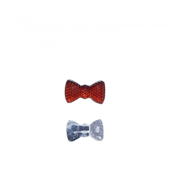 Polyester Fiyonk Hazır Papyon 1 CM X 2 CM (100 Adet)